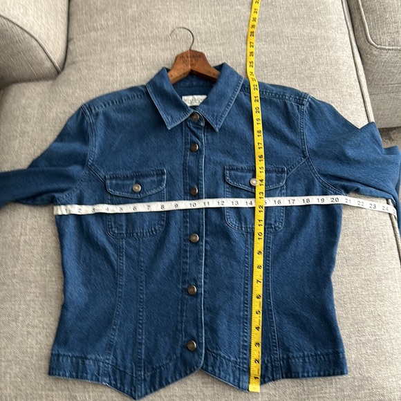 VINTAGE NWT Deadstock 90s Villager Sport Western Denim Jacket - Picture 8 of 9